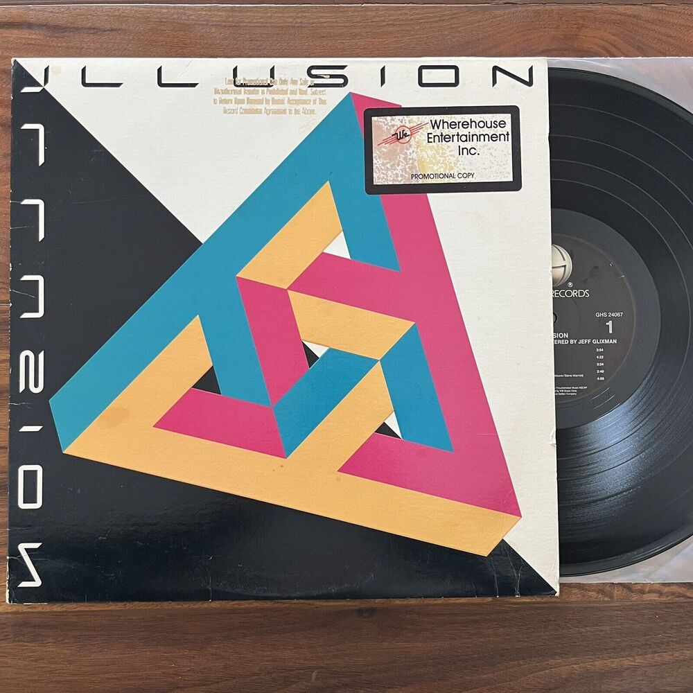 Illusion Self Titled Vinyl LP 1985 Geffen Records GHS 24067 Promo